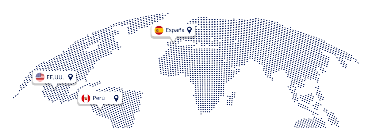 Mapa oficinas Veritrade